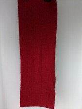 DESIGNER RED COLOUR SCARF SIZE 135X22CM AS NEW