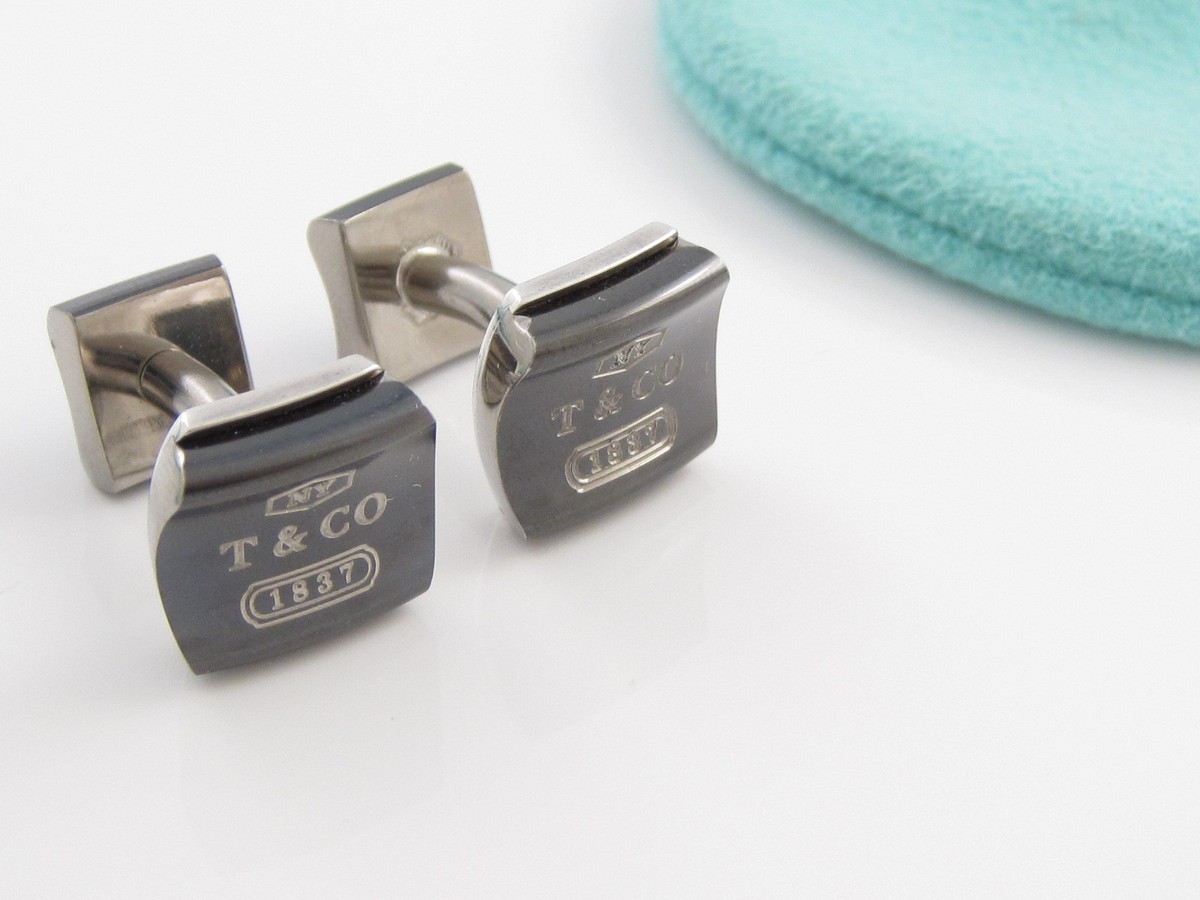 Tiffany & Co. T字型カフリンクス