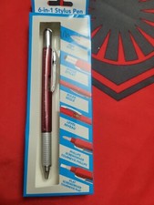 6-in-1 Multi Function Pen, Stylus, 3" Ruler, Bubble Level screw driver