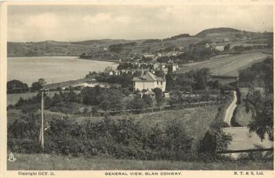 Glan Conway Wales View Of General View Further OLD PHOTO