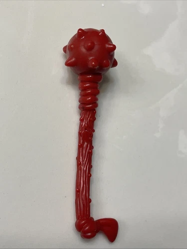 1993 TMNT Turtle Trolls Troll Leo Mutant Mace Authentic Vintage Accessory Red