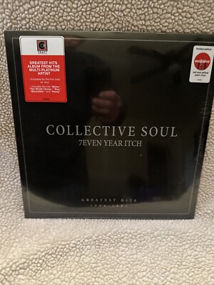 Collective Soul - 7Even Year Itch Greatest Hits - Target Red Yellow Swirl Vinyl