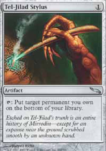 TEL-JILAD STYLUS Mirrodin MTG Magic the Gathering Cards DJMagic | eBay