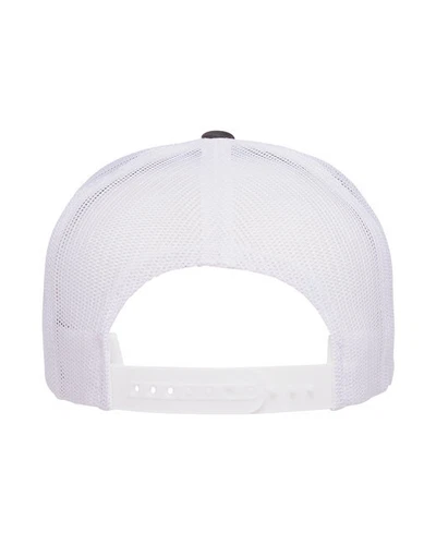 Yupoong 6006 YP Classics 5-Panel Trucker Hat Mesh Back Snapback Flat Bill Cap