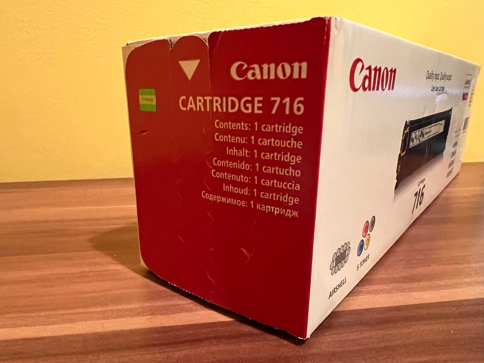 Canon 716 Farblaser Toner GELB Color Laser Cartridge iSENSYS eBay