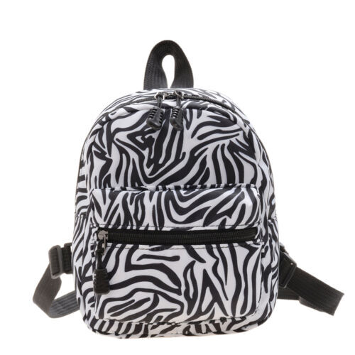 Trans JanSport Backpack Zebra Print Rose Flower Embroidered  display picture 1