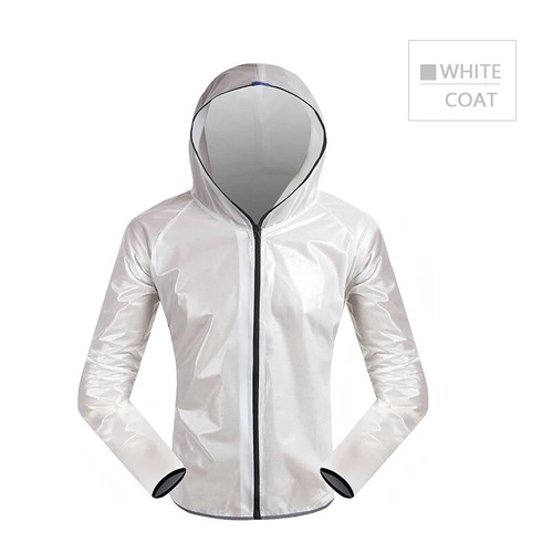 Waterproof Cycling Jersey Long Sleeve Raincoat Coat Windproof Bicycle Clothing - Picture 11 of 38