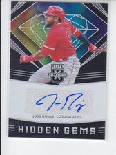 2020 Elite Extra Edition Jose Rojas Hidden Gems Auto Angels