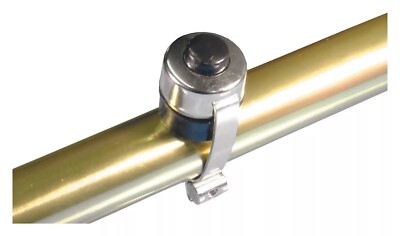 Open Box Bike It Universal Button Horn Individual Clamp On Chrome