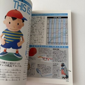 MOTHER HYAKKA ENCYCLOPEDIA Guide w/Map 1989Second Edition Print Famicom Fan Book