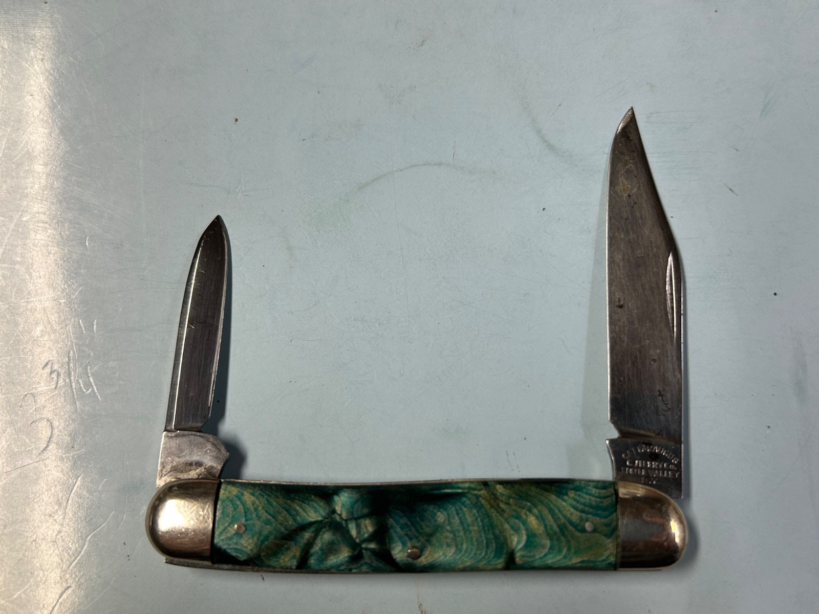 Cattaraugus - 2 Blade - Beautiful Handles - Excellent Condition