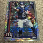 2025 Topps Chrome Pulsar Jaxson Dart Rookie Card #306 New York Giants Refractor