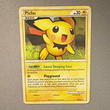 Nintendo Pokemon TCG Pichu 28/123 HeartGold & SoulSilver (2010) Regular 30 HP on eBay