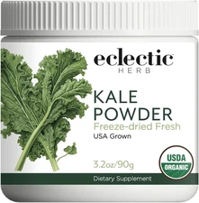 Eclectic Herb - Organic Kale Powder Supplement | Nutritional Support, Daily Fibe