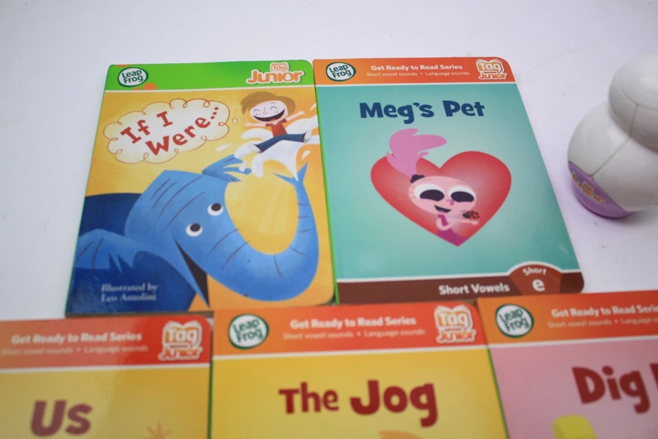 Leapfrog Tag Junior with 5 - Hardback Books - US - If I Were - The Jog - Dig It - Image 4 of 4