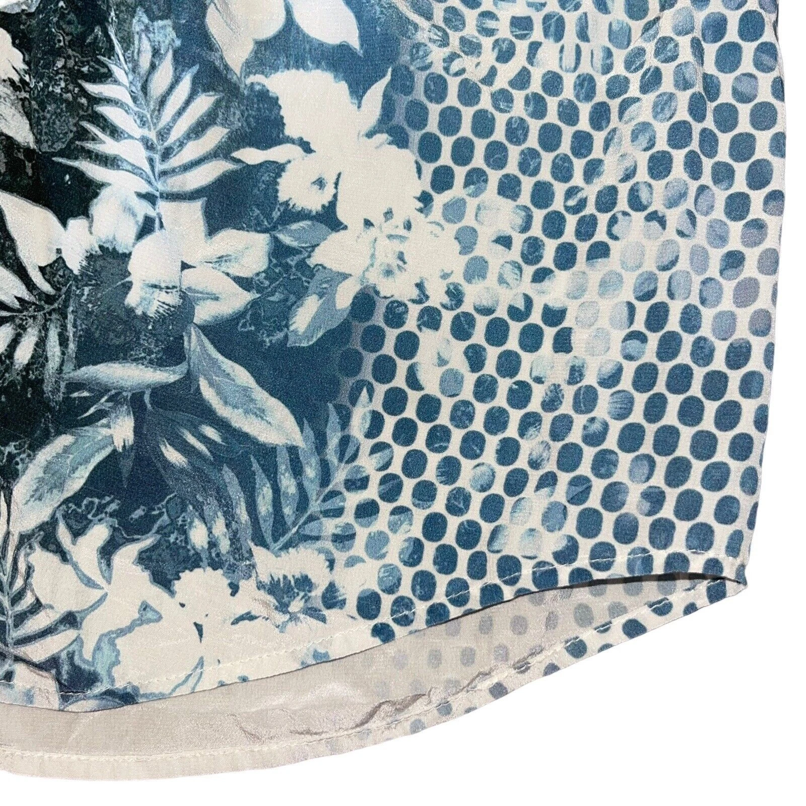 Abito Camicia Alexander Wang 0 Seta Floreale Senza Maniche Collo Bottoni Couture