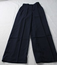 Quince Women's Solid Stretch Crepe Classic Trouser Pants WR4 Navy Size 2 NWT