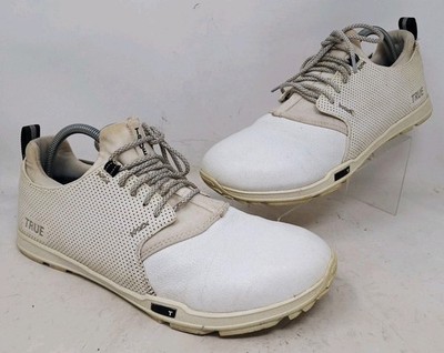 True Linkswear Mens Original 1.2 Waterproof Golf Shoes Pure White Size 12