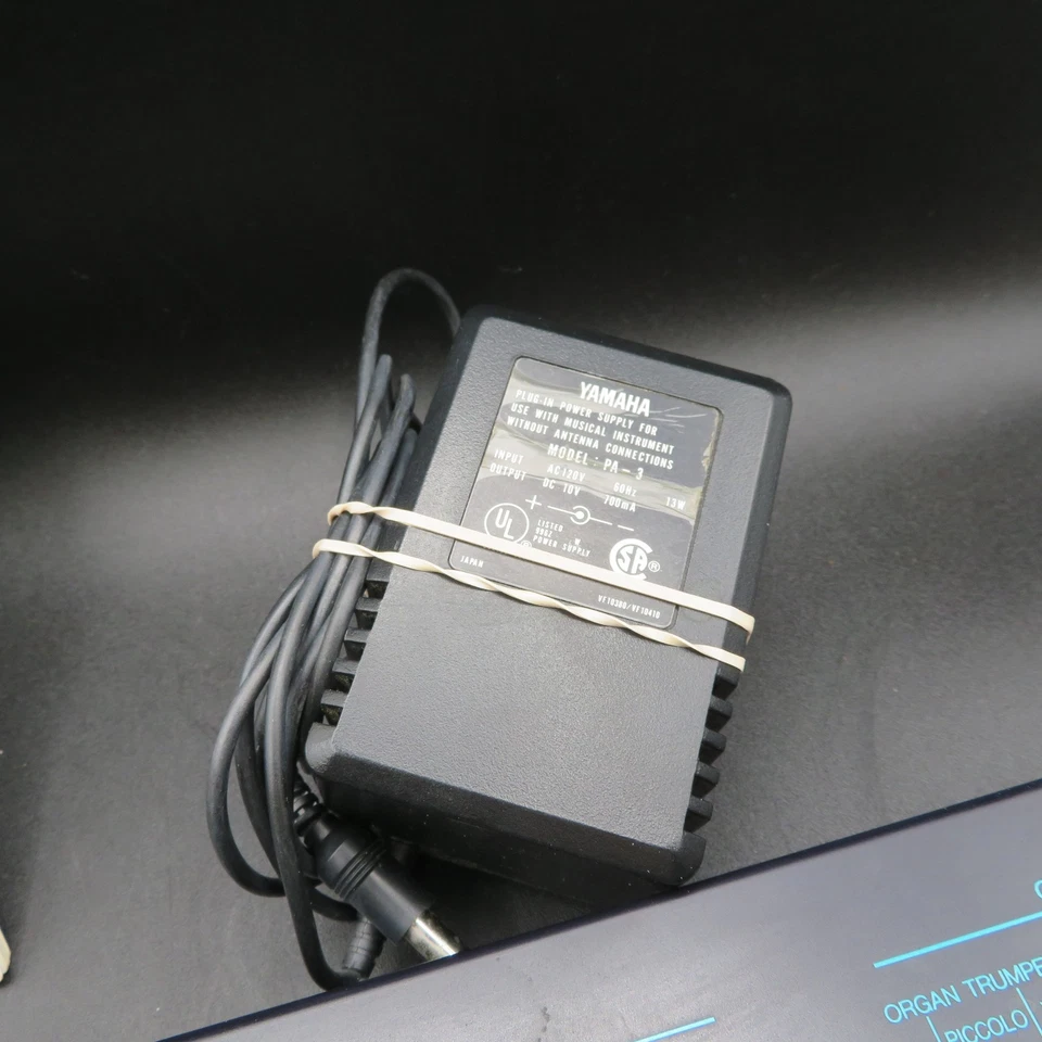 Teclado sintetizador Yamaha PortaSound PS-200 de colección años 80 - probado y funcionando BONITO Foto 3 de 4