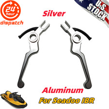 Silver Throttle  Brake/Reverse Levers Upgrade Trigger Set 2PCS For Seadoo IBR