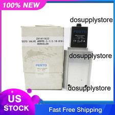 US FREE TAX New FESTO MPPE-3-1/2-10-010-B 161174 SER. D072 145PSI 180PSI NSMP