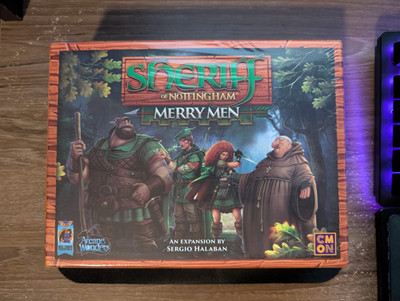 Sheriff of Nottingham: Merry Men (Arcane Wonders, 2017) Brand New - Sealed