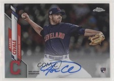 2020 Topps Chrome Rookie Refractor 356/499 Aaron Civale #RA-AC Auto a8r