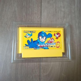 Capcom Rockman 6 Famicom Japan Video Game Authentic Boxed Good Condition