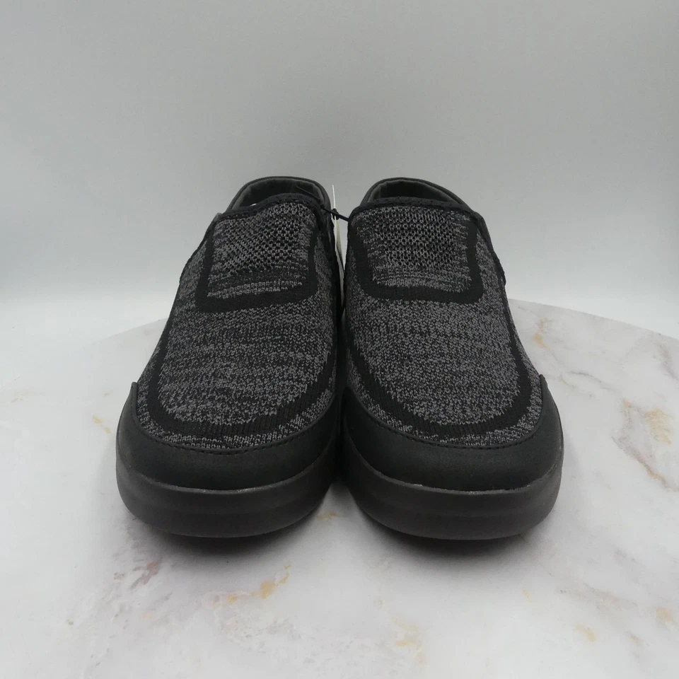 Тапочки женские Dearfoams размер 6 черные серые оригинальные комфортные вязаные без шнурков - Изображение 4 из 4