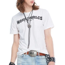 Moose Knuckles 20SS Short Sleeve T-Shirt M10MT703 160 Male White 67709671