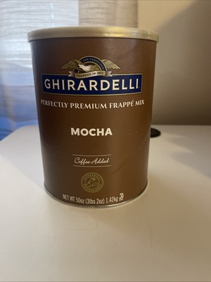 Ghirardelli Mocha Frappe Powder 3lbs 2oz