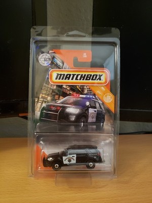 Matchbox MBX City Black 2016 Ford Interceptor Utility Toy Car 48/100