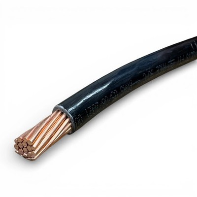 1/0 AWG Southwire THHN Stranded Copper Wire Black - $3.8 / ft [25ft or 50ft]