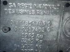 Alternateur Renault SAFRANE