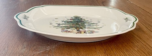 Nikko Christmastime 10" Serving Tray Plate Platter Christmas Tree Japan - Picture 15 of 15