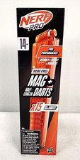 Nerf Pro Mag with 15 Half-Length Darts Magazine plus Refills for Torrent Sender