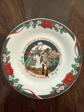 Tienshan Deck the Halls Accent Salad Plate Day 8