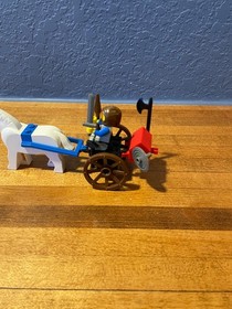 Lego - Castle  - 6010 - Supply Wagon - 100% Complete - Instructions
