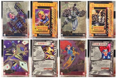 Marvel Metal Card Lot 