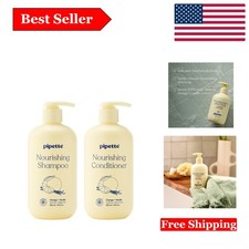 Gentle Kids Haircare Duo: Sulfate-Free Shampoo  Conditioner for All Hair Types