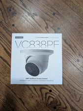 NEW Alarm.com ADC-VC838PF IP67 4MP Turret PoE Security Camera - Varifocal Lens