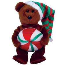 TY Beanie Baby - YUMMY the Holiday Bear (8.5 inch) - MWMTs Stuffed Animal Toy