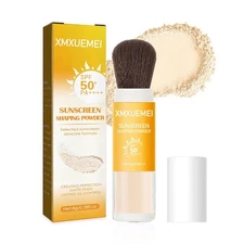 Mineral Sunscreen Setting Powder SPF 50+ PA++++Translucent Powder Sunscreen f...