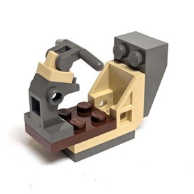 1999 LEGO  Star Wars 7101 Lightsaber Duel MISSING BOTH CAPES