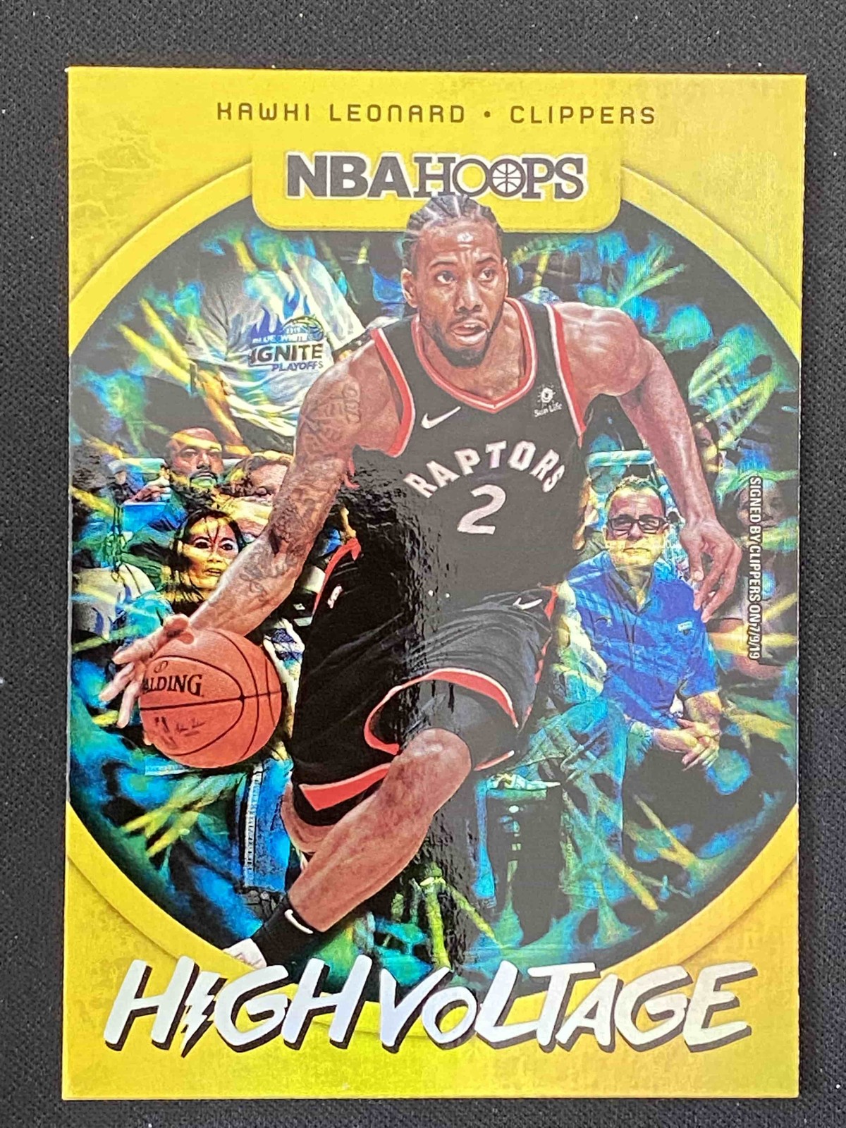 Kawhi Leonard 2019-20 Panini NBA Hoops High Voltage #1