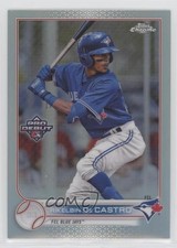 2022 Topps Pro Debut Chrome Refractor 44/99 Rikelvin De Castro Rikelbin n1u