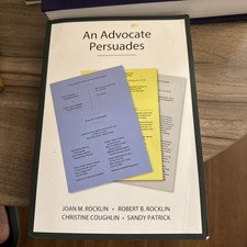 An Advocate Persuades