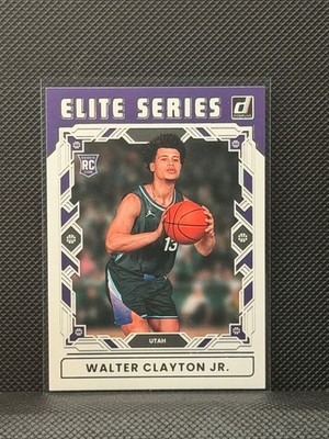 2025-26 Panini Donruss Basketball - Elite Series Walter Clayton Jr. #9 (RC)