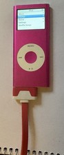 Apple iPod nano-2nd Gen  4 G  Bundled W/Charger  Works On Power  Can Add Music