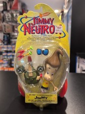 Jimmy Neutron Boy Genius Heli-Pack 2001 Nickelodeon Viacom Modellino Moc Nuovo con scatola